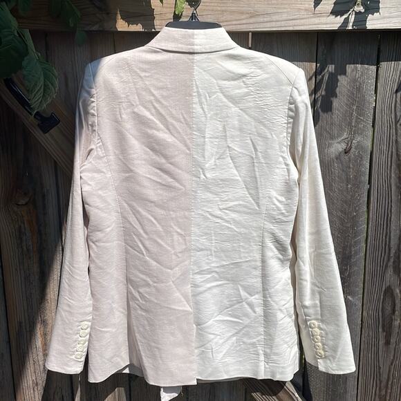 Veronica Beard Braeton Dickey Jacket Size 10 Blush Cream - Picture 7 of 8